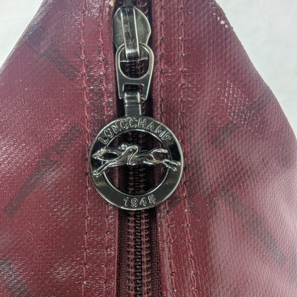 Authentic Longchamp Le Pliage Model Deposit Special Edition Red Jockey Pattern - Picture 3 of 16